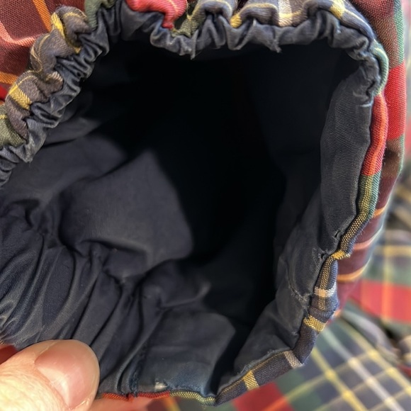 Braetan - vintage plaid, duck down puffer, M - Picture 13 of 14